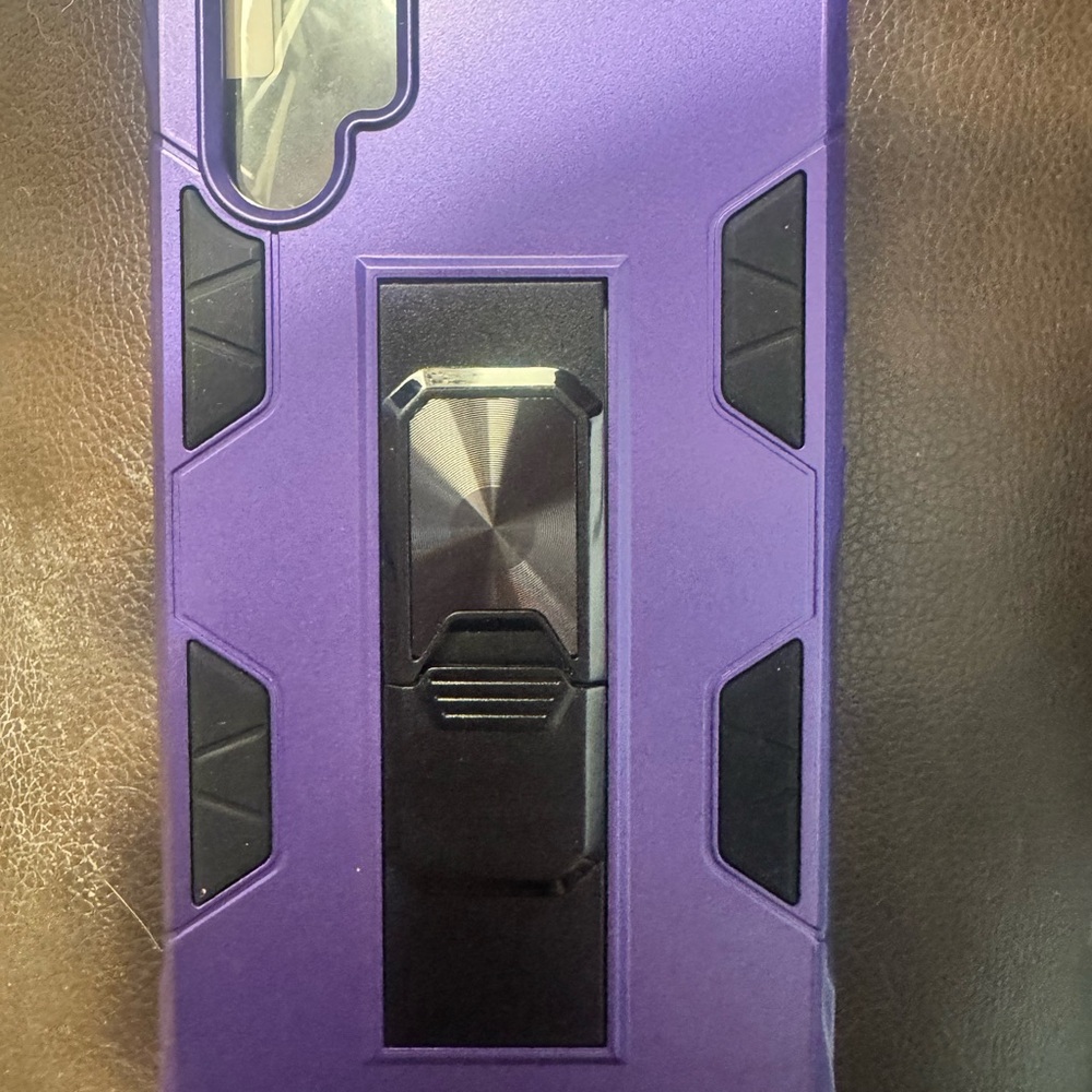 Samsung Purple and Black Rugged Phone Case